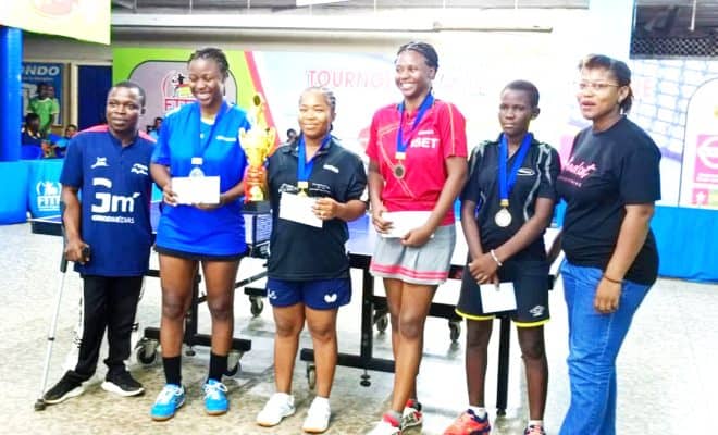  Tennis de table / coupe de l’indépendance : Fanny Dodji et Elie Amegee sacrés