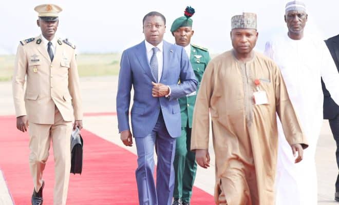  Le chef de l’Etat Faure Gnassingbé à la première réunion de haut niveau sur la lutte contre le terrorisme en Afrique à Abuja