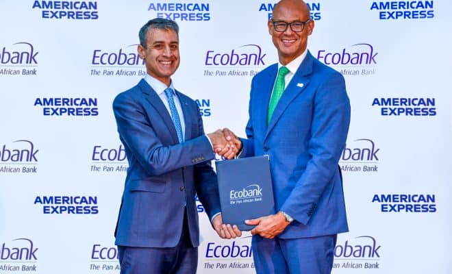  Le Groupe Ecobank et American Express et signent un accord pour étendre l’acceptation d’American Express dans 21 pays d’Afrique subsaharienne
