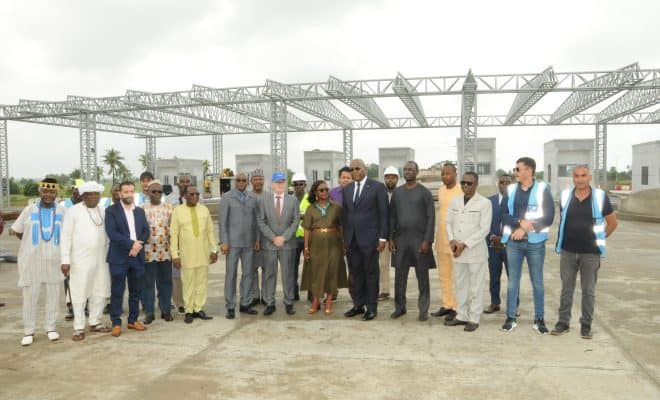  Une délégation mixte gouvernement-partenaires constate l’avancement du chantier de réhabilitation de la route Lomé-cotonou