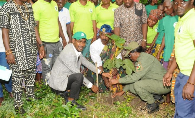  La restauration des berges du fleuve Zio lancée pour promouvoir la résilience au changement climatique des communautés côtières au Togo