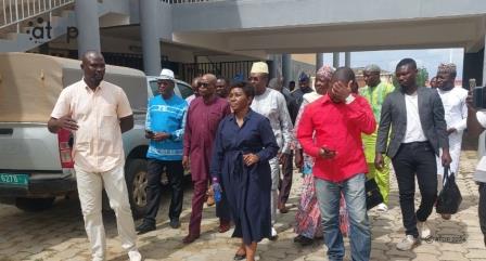  La ministre du Commerce visite l’usine « Cajou du Centre » et le chantier du grand marché moderne de Sokodé