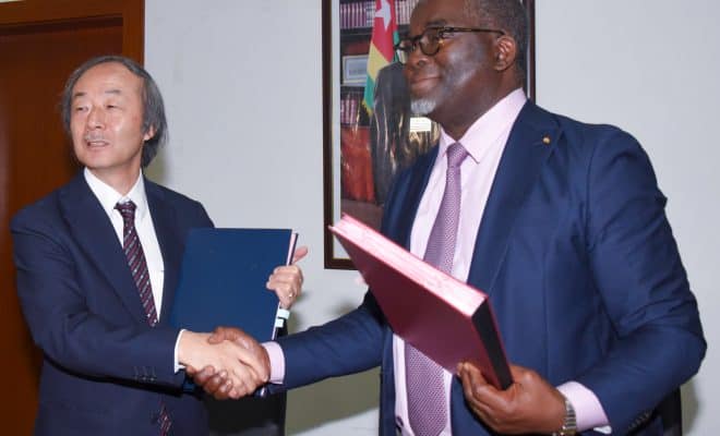  Le Japon réitère son assistance au Togo par la signature des notes visant le KR 2024
