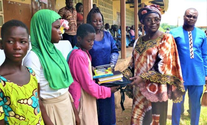  La ministre de l’Action sociale Pr Kossiwa Zinsou-Klassou lance l’opération rentrée solidaire édition 2024 à Tindjassi