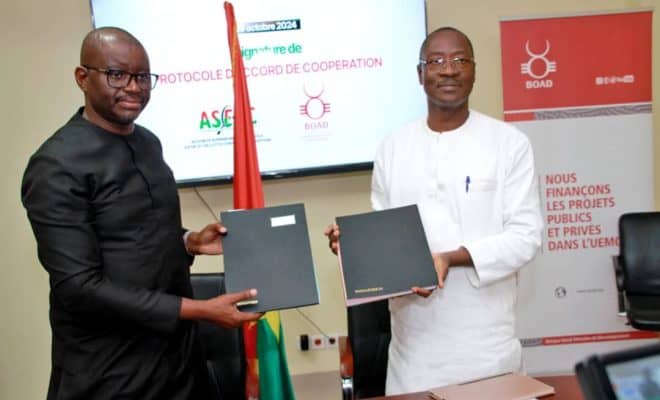  LA BOAD et L’ASCE-LC signent un protocole d’accord pour lutter efficacement contre la corruption dans l’espace UEMOA