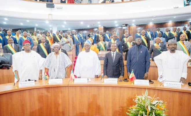  Le président de l’Assemblée nationale a pris part à la rentrée parlementaire solennelle en Côte d’Ivoire