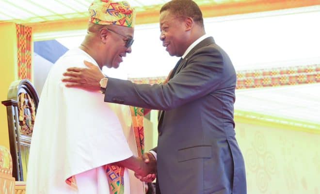  Investiture du nouveau Président ghanéen John Mahama Accra en présence du chef de l’Etat, Faure Gnassingbé