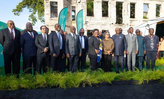  Afreximbank procède à la pose la première pierre d’un centre africain de commerce de 108 milliards Fcfa à la Barbade