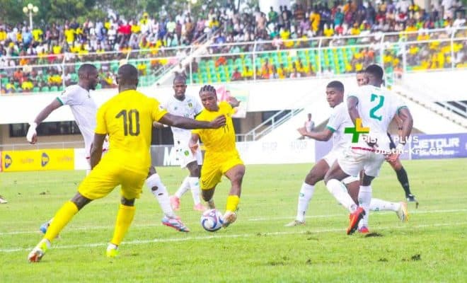  Football / 5e Journée des éliminatoires coupe du monde 2025 : Le Togo et la Mauritanie se séparent dos à dos (2-2) à Lomé