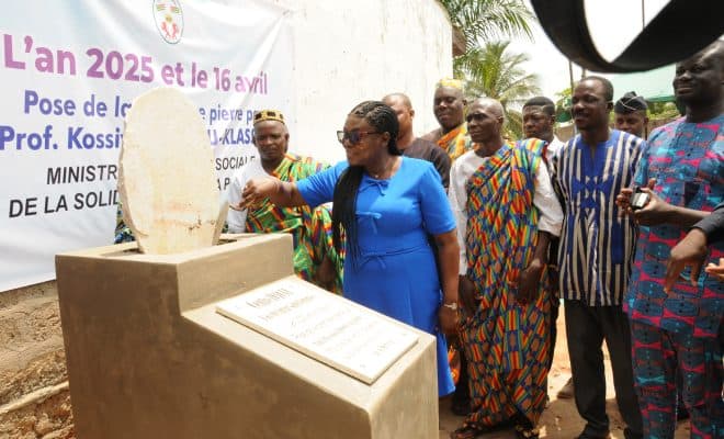  La construction d’un centre d’accueil des filles de rue lancée à Agoè-Nyivé 2