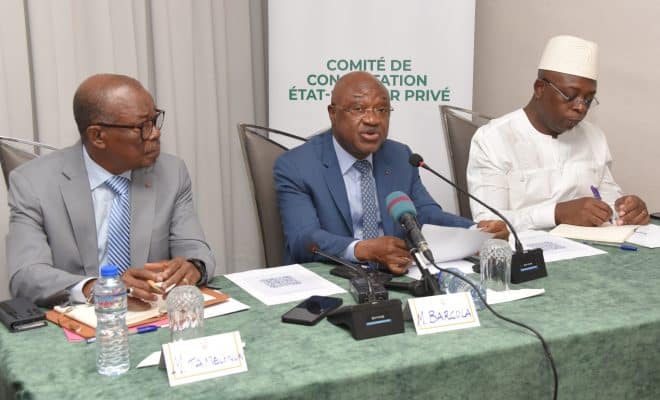  Pour améliorer le Climat des Affaires au Togo, l’Etat échange avec le secteur privé et les syndicats