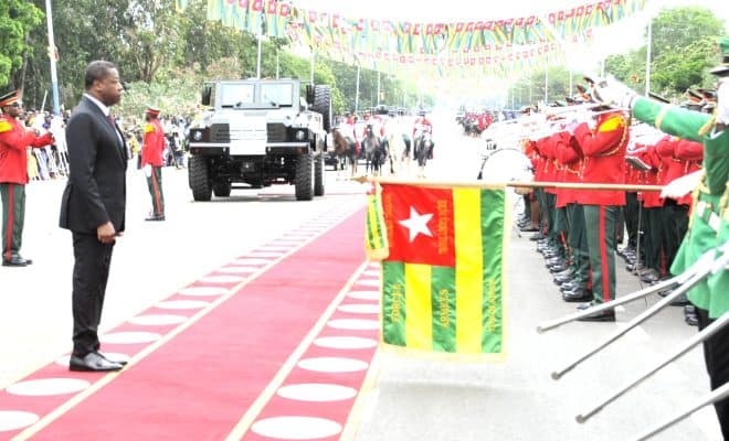  65 ans d’indépendance nationale : Un grand défilé militaire et civil présidé par le chef de l’Etat, Faure Essozimna Gnassingbé à Lomé
