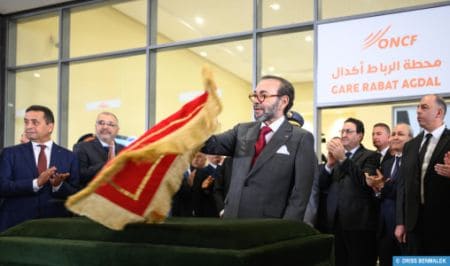  Le Roi Mohammed VI lance à Rabat les travaux de réalisation de la Ligne à Grande Vitesse Kénitra-Marrakech