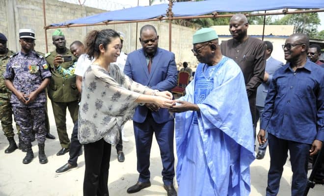  Des ouvrages de dépôt d’armes et de munitions réceptionnés à la prison civile de Lomé