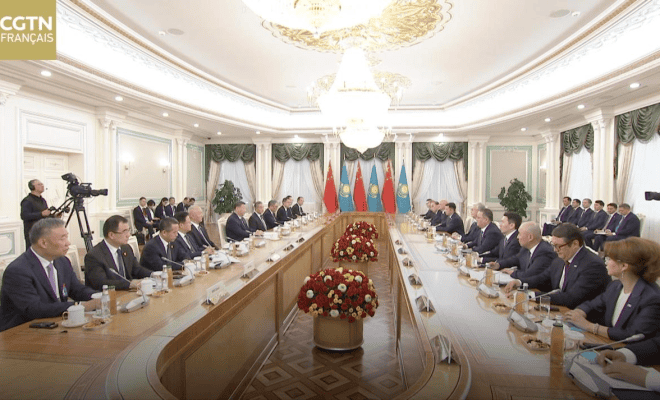  Xi Jinping : la Chine est disposée à travailler avec le Kazakhstan pour contribuer davantage à la paix et au développement régionaux et mondiaux