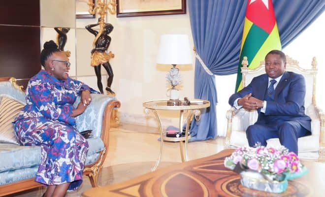  Entretien entre le Président du Conseil et la cheffe de la MONUSCO