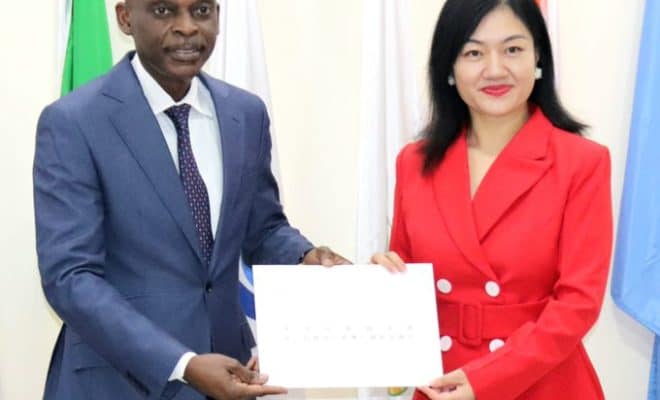  Wang Min, nouvelle ambassadrice de Chine au Togo