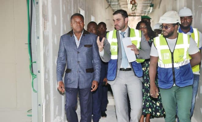  Le Président du Conseil visite le CHU de Kara en rénovation technique