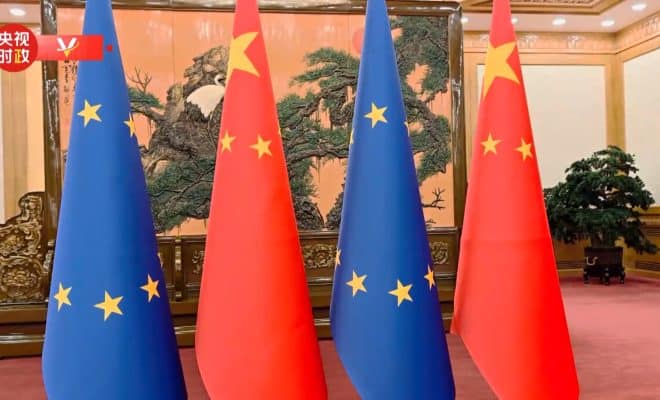  Le président Xi Jinping s’est entretenu avec  António Costa et Ursula von der Leyen