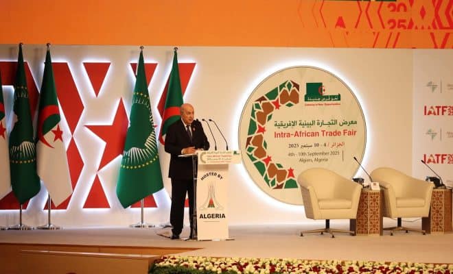  Président Abdelmadjid Tebboune : « Le succès de l’Afrique dépend de notre capacité à construire un réseau d’infrastructures intégré. »