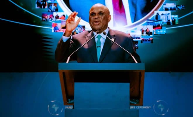  Discours d’adieu du Professeur Benedict  Oramah : « En nous tournant vers l’avenir, les défis du développement de l’Afrique demeurent considérables »