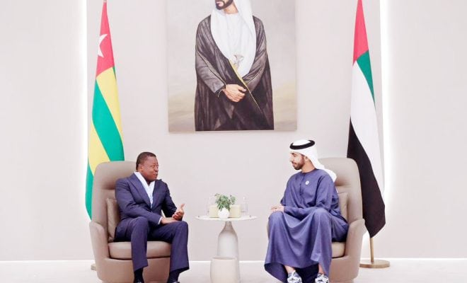 Le PC Faure Essozimna Gnassingbé à Abu Dhabi pour participer au Forum consacré au commerce et à l’investissement au Tchad