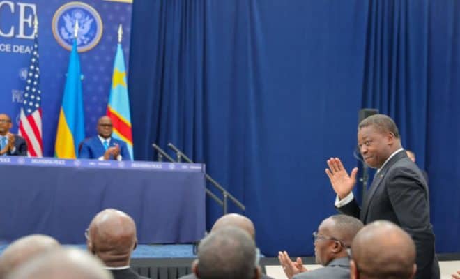  Crise dans l’Est de la RDC : Un accord de paix signé à Washington en présence du président du Conseil