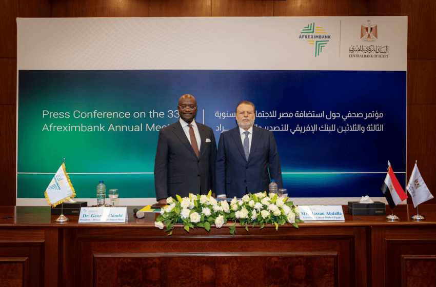  33e Assemblées annuelles d’Afreximbank : l’Egypte se prépare à accueillir le grand rendez vous de promotion du commerce inter – africain