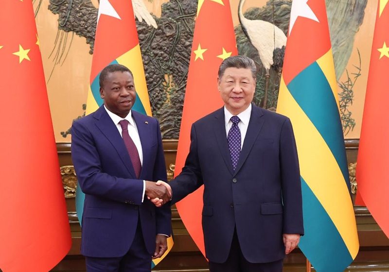  Chine-Togo : Faure Gnassingbé et Xi Jinping réaffirment leur volonté de renforcer le partenariat bilatéral