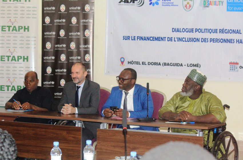  Les acteurs africains définissent à Lomé le financement de l’inclusion des personnes handicapées